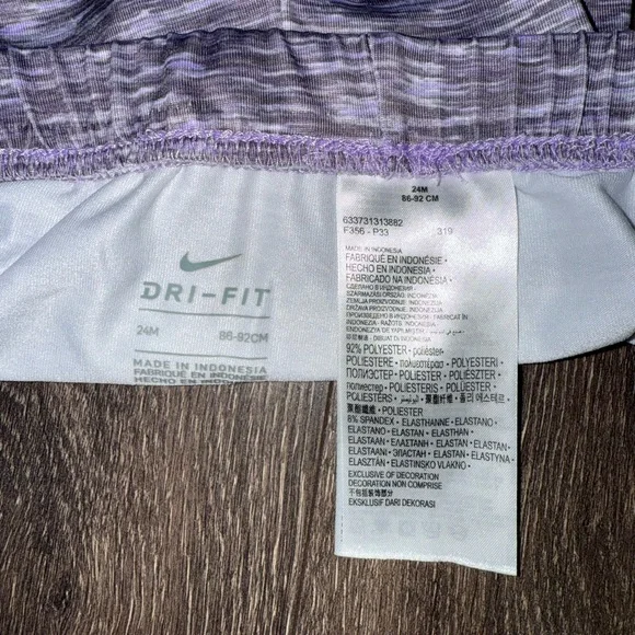 Nike Dri-FIT Purple and Gray Toddler Jacket and Pant Set - Picture 9 of 9